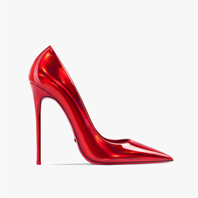 Women'S Shoes Red Bottoms - HLTINO yeni kırmızı alt ayakkabı parlak