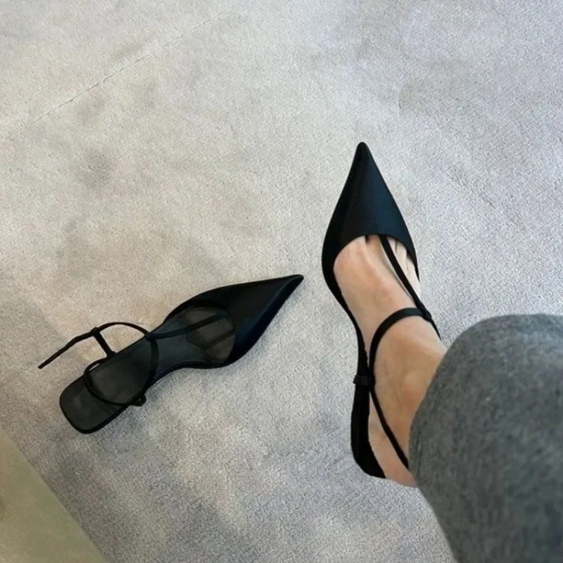 Women Shoes Ysl - Kadınlar için marka Ayakkabı Seksi Sivri