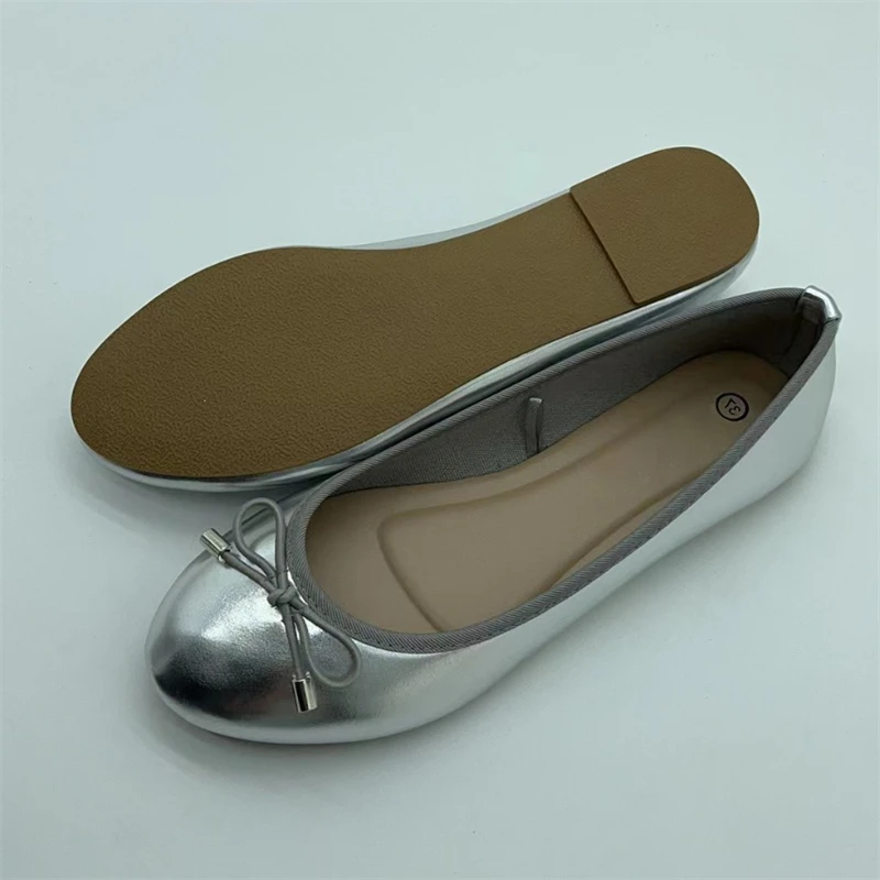 Women Shoes Ysl - Eilyken Moda Fiyonklu Yuvarlak Burunlu Kadın