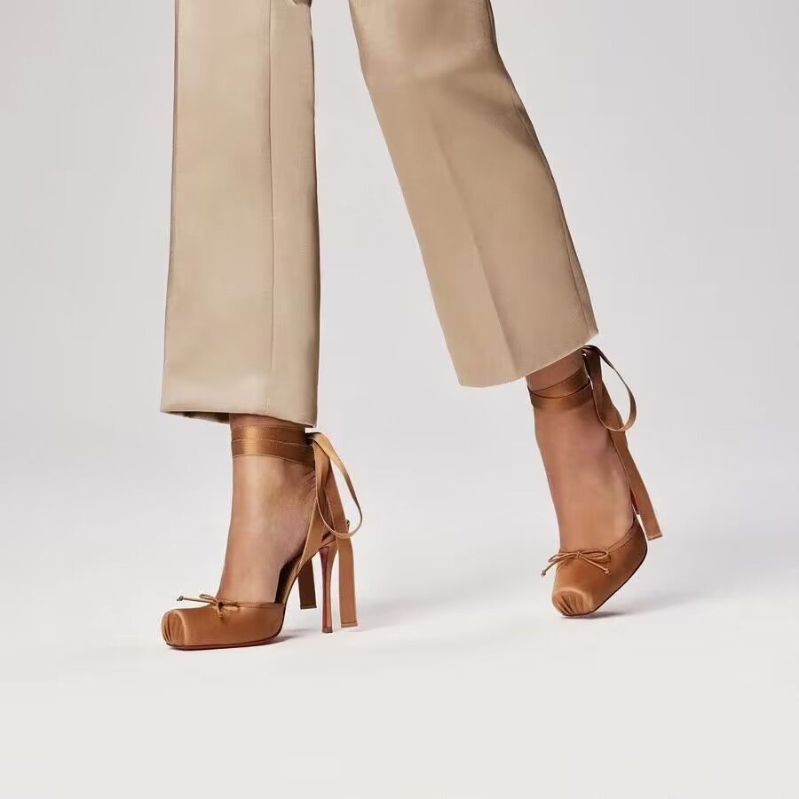 Women Shoes Ysl - 2026 Kadın Yeni Yaz Kare Saten