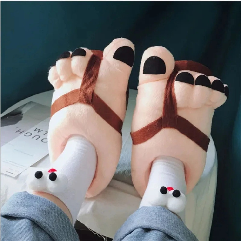Women Shoes For Big Feet - Yaratıcı Erkek Kadın kışlık terlik Büyük