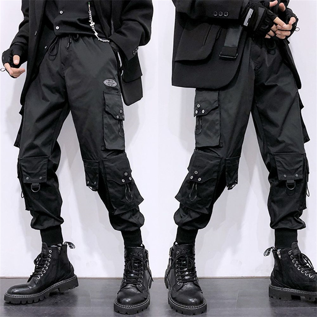 Women Shoes Joggers - Y2K Klasik Tasarım Çok Cepli Kargo