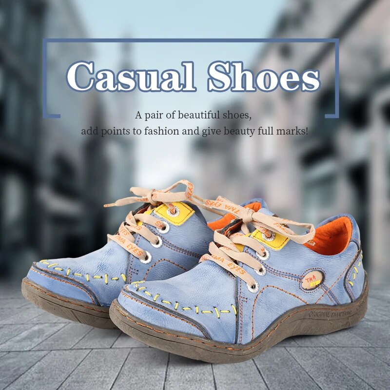 Women Shoes Ysl - TMA gözler kadın el-dikişli deri Sneakers