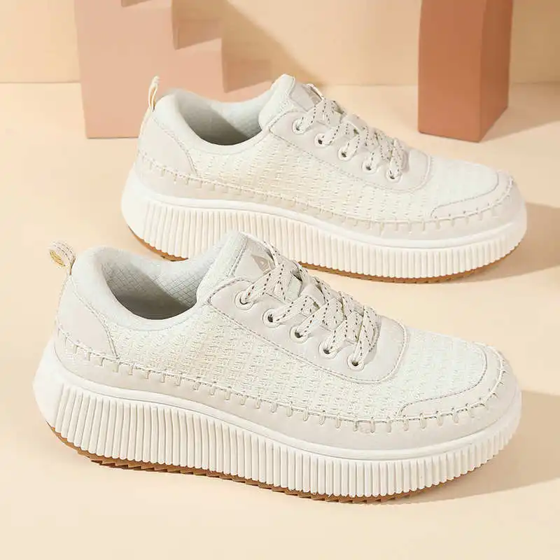 Women Shoes For Big Feet - Kahverengi Ayakkabı Kadın Daireler Sonbahar Çizmeler