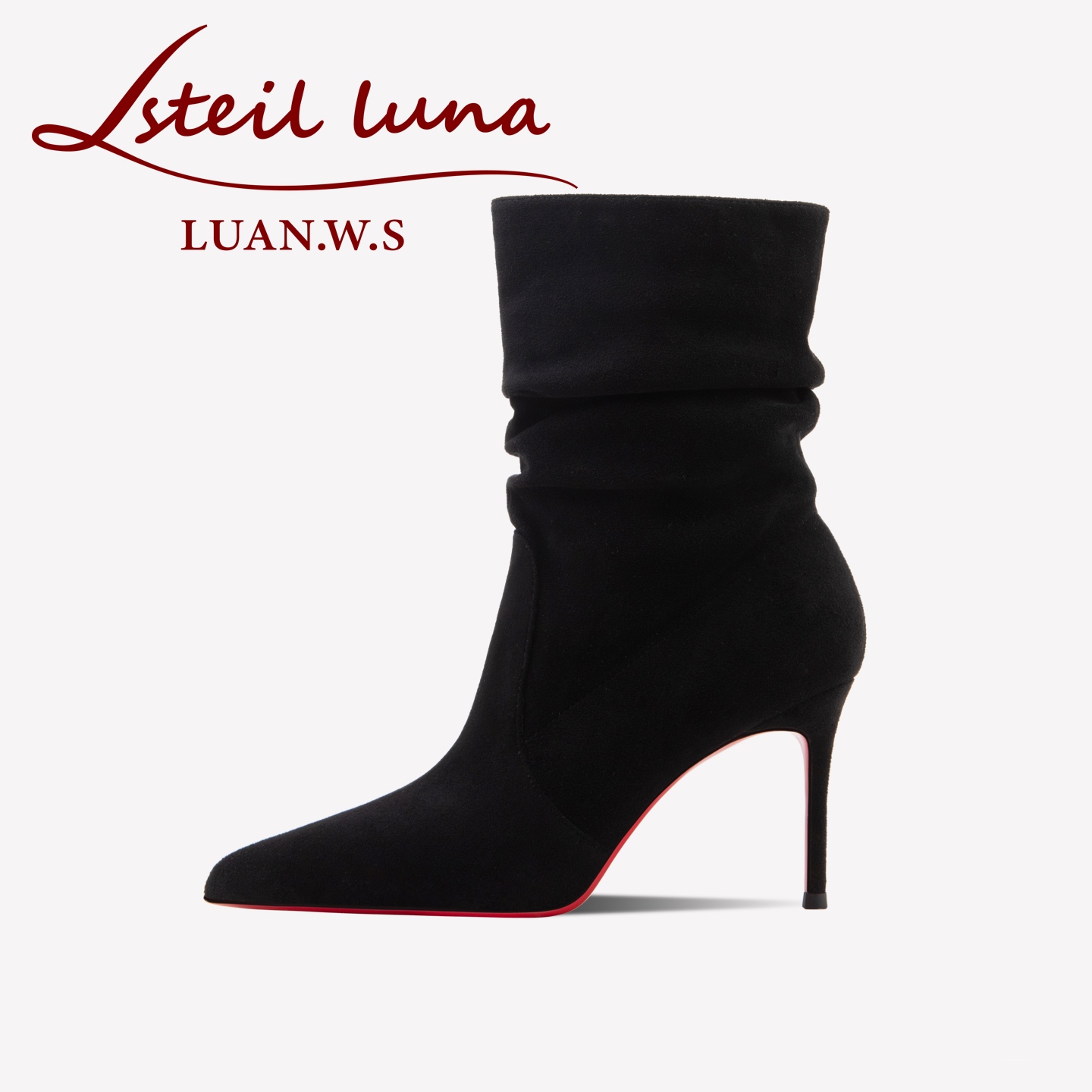Women'S Shoes Red Bottoms - Kış kadın yarım çizmeler 2026 kırmızı