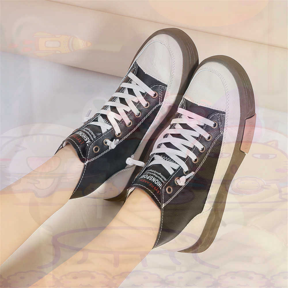 Women Shoes For Big Feet - Yüksek Top Merhaba Kesim Kaykay Ev