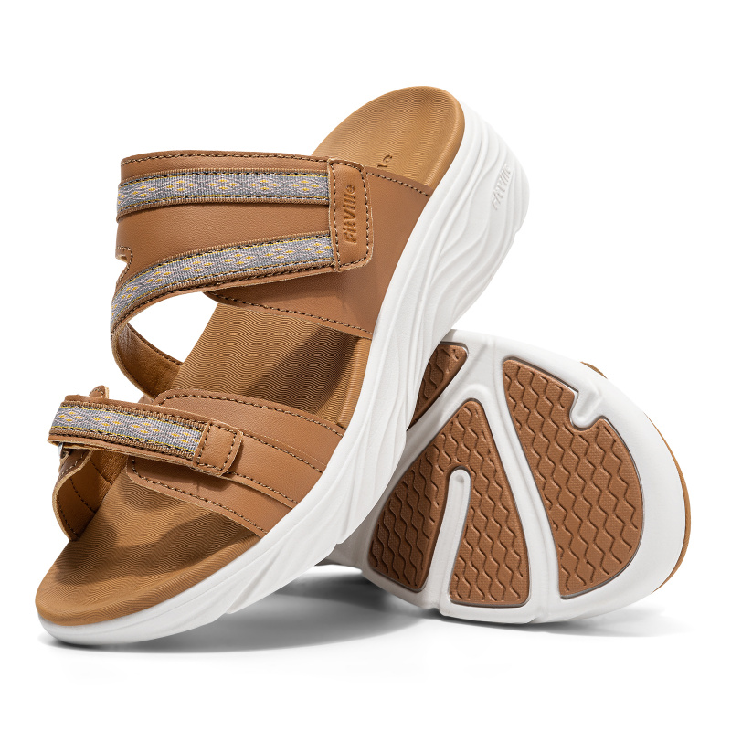 Women'S Shoes With Bunions - FitVille Kadın Terlikleri Geniş Kalınlıkta Ayarlanabilir