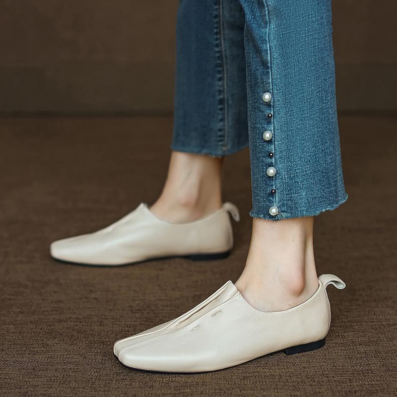 Women'S Shoes Size 40 In Us - Kadın loafer'lar lüks suni deri rahat