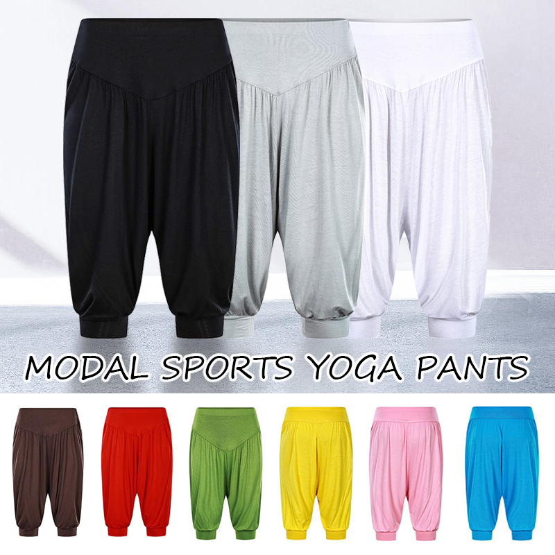 Women Shoes Joggers - Yaz kadın kapri pantolonlar elastik rahat