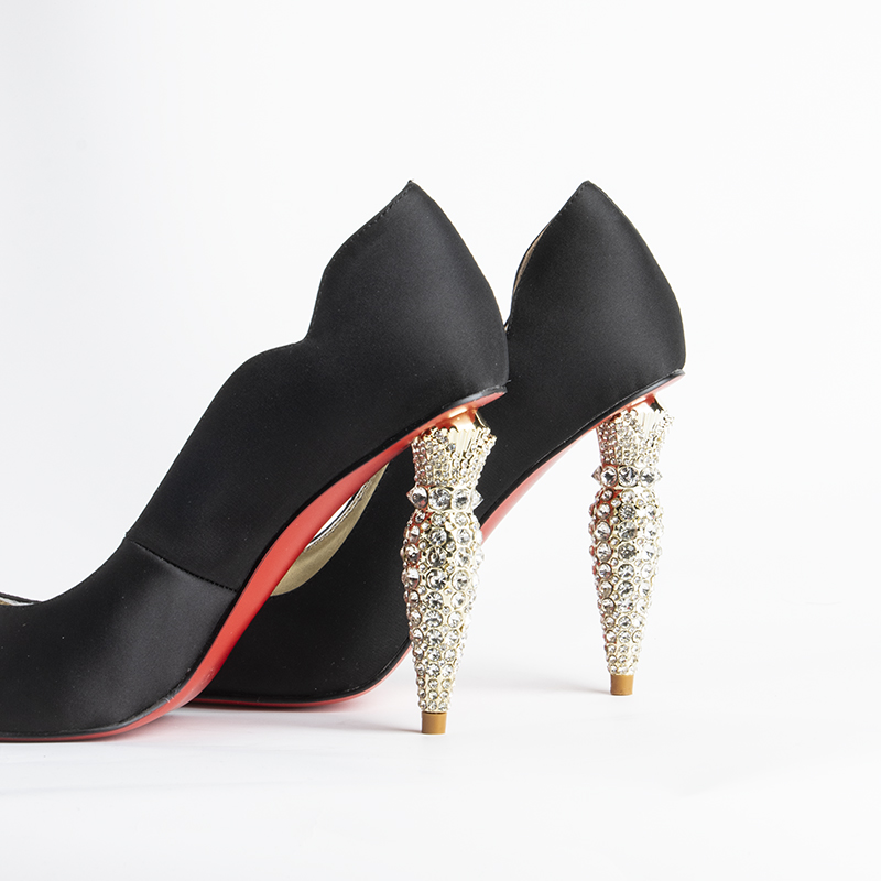 Women'S Shoes Red Bottoms - Lüks Kırmızı Alt Siyah Sivri Burun