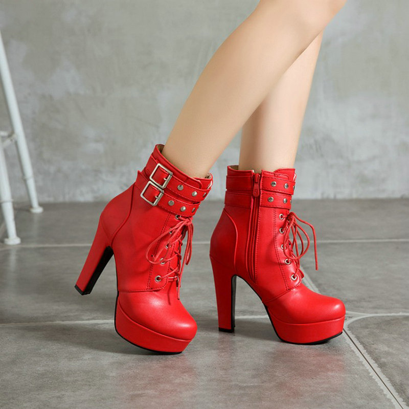 Kışlık Kürklü Sarı Kırmızı Kad - Women Shoes For Big Feet incelemesi ve fiyatı