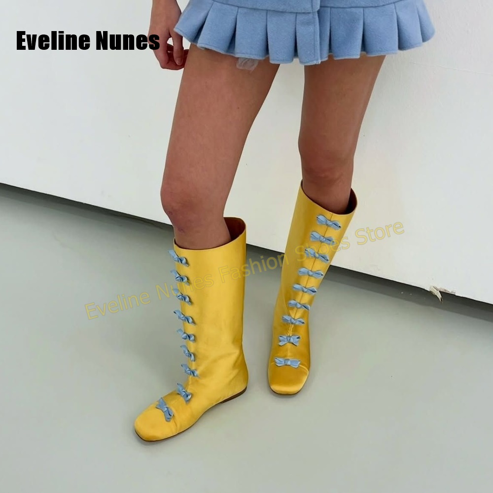 Kadın Lüks Sarı Saten Moda Bot - Women'S Shoes Yellow incelemesi ve fiyatı