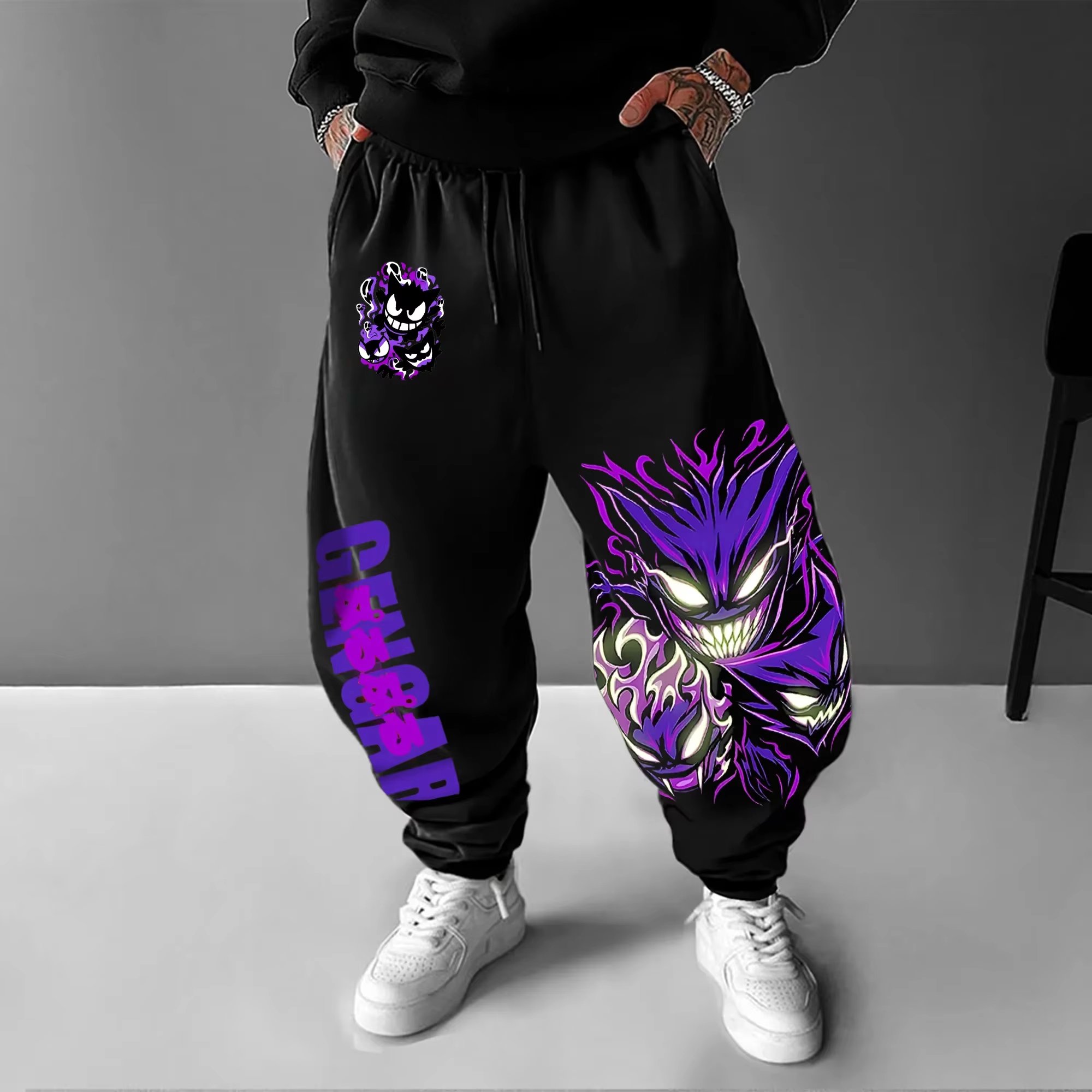 Y2K 2026 Pokemon Gengar Pamuk  - Women Shoes Joggers incelemesi ve fiyatı