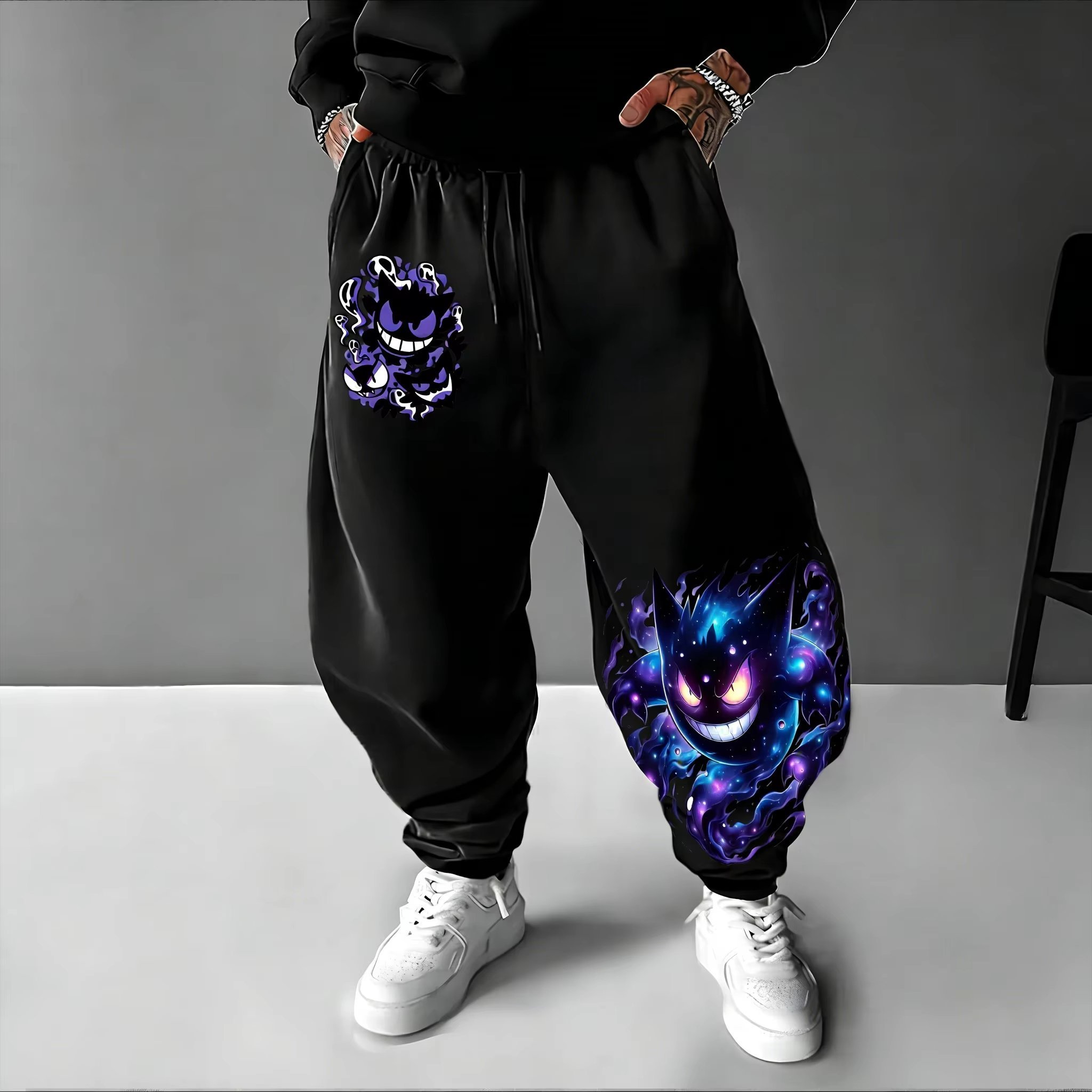 Y2K 2026 Pokemon Gengar Pamuk  - Women Shoes Joggers incelemesi ve fiyatı