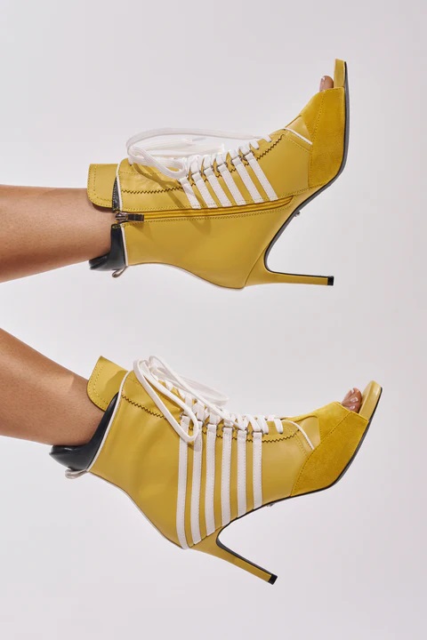 Kadın Sarı Beyaz Kontrast Bağc - Women'S Shoes Yellow incelemesi ve fiyatı