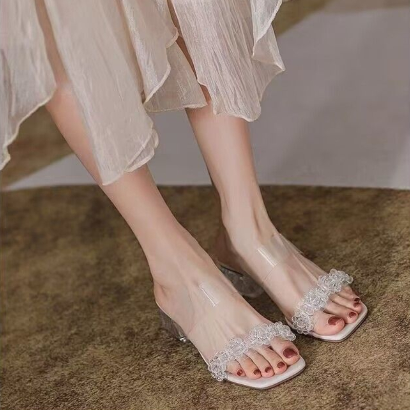 Rhenstone Yaz Kristal Sandalet - Women Shoes Ysl incelemesi ve fiyatı