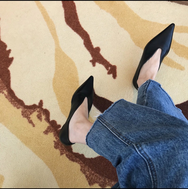 Trend Kadın Ayakkabı Daireler  - Square Toe Mule incelemesi ve fiyatı